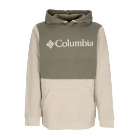 Felpa Cappuccio Uomo Columbia Trek Colorblock Hoodie Ancient Fossil