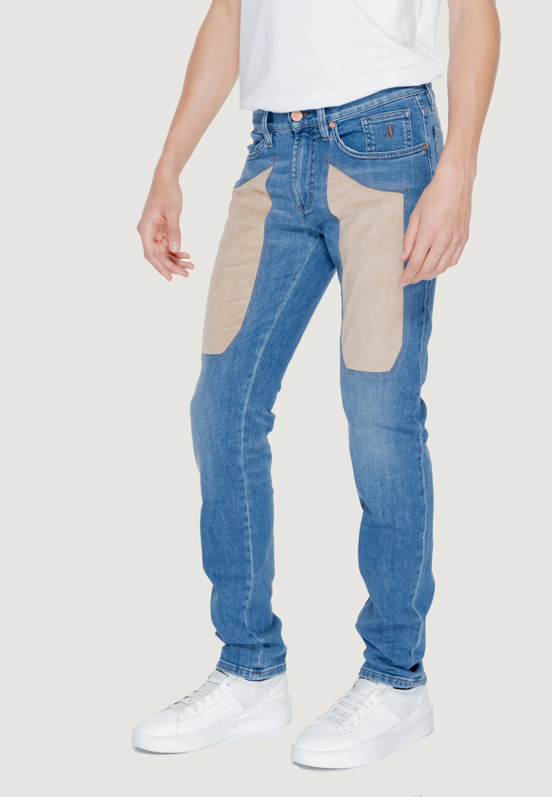 Jeans slim Jeckerson JOHN002 Denim chiaro