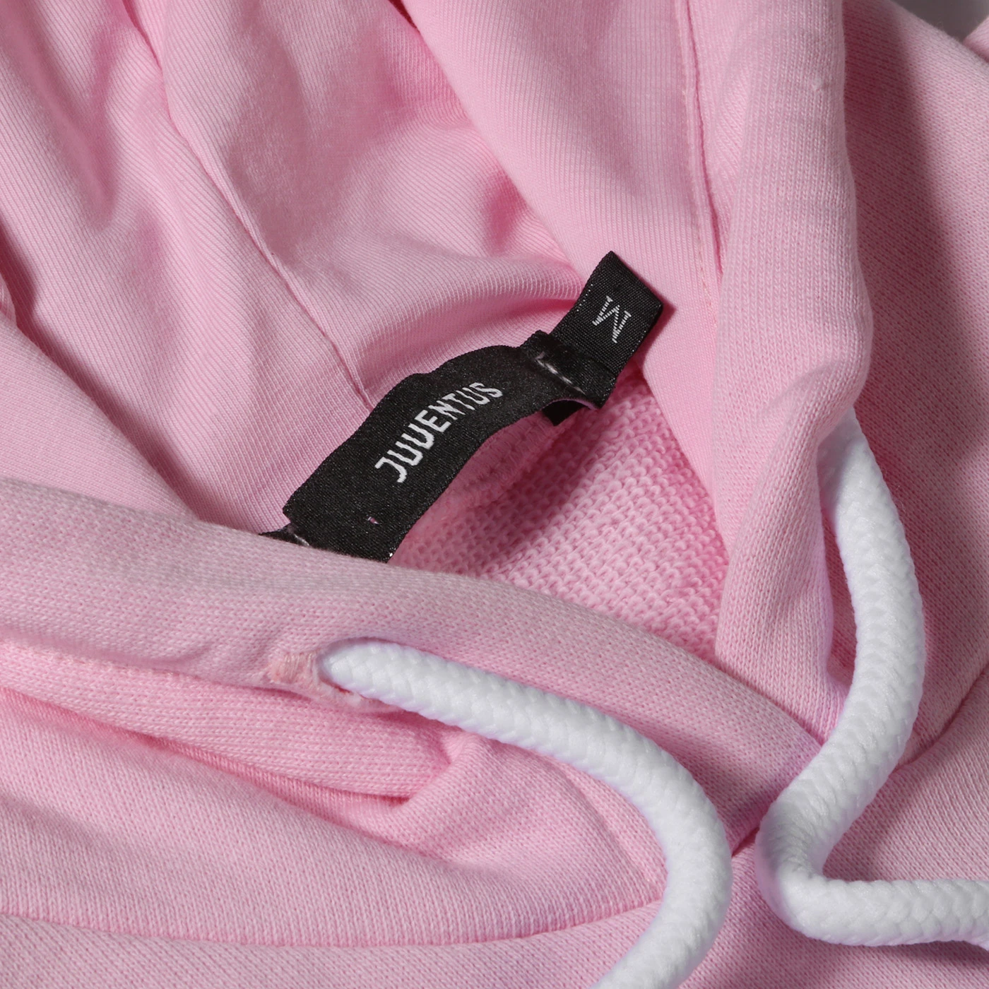JUVENTUS FELPA CAPPUCCIO DONNA LOGO