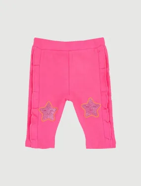 Pantalone In Felpa Chicco - Rosa Fluo